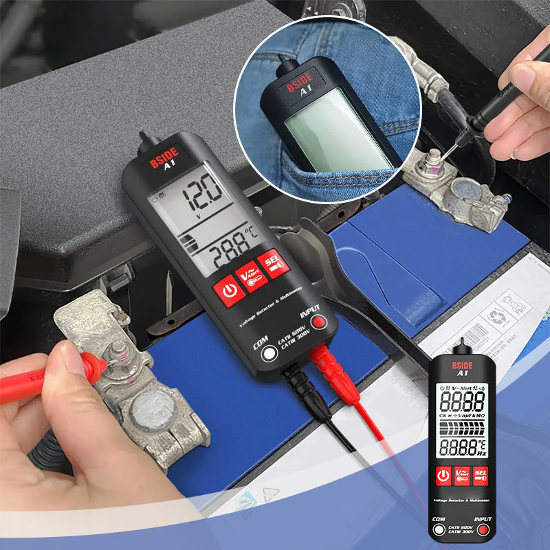 Gluschwein - A1 Vollautomatisches Anti-Burn Intelligentes Digitalmultimeter