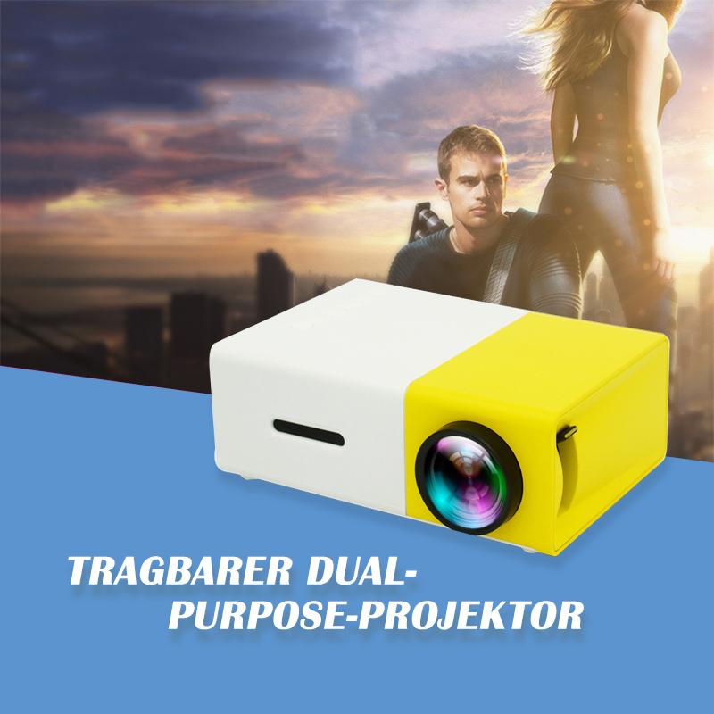 Gluschwein - Tragbarer Dual-Purpose-Projektor