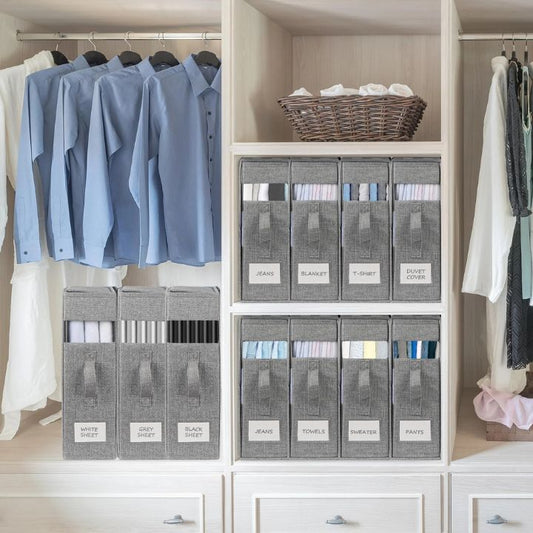 ClothingBox - Faltbare Kleiderschrank-Aufbewahrungsboxen