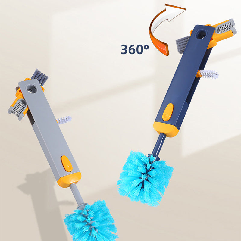 Gluschwein - 4 in 1 Einziehbare Mehrzweck-Flaschenreinigungsbürste