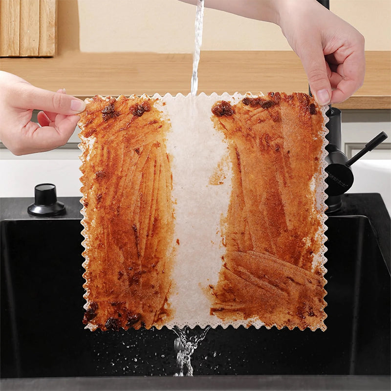 Gluschwein - Multipurpose Kitchen Loofah Microfiber Cleaning Cloth