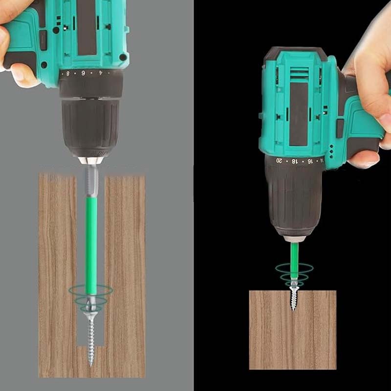 Gluschwein - Starkes magnetisches Schraubendreher-Bohrer-Set