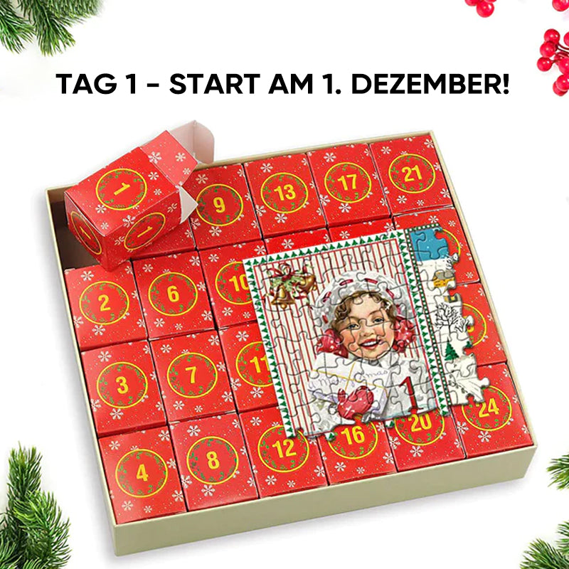 Gluschwein - Weihnachts-Adventskalender-Puzzle 1000teilig