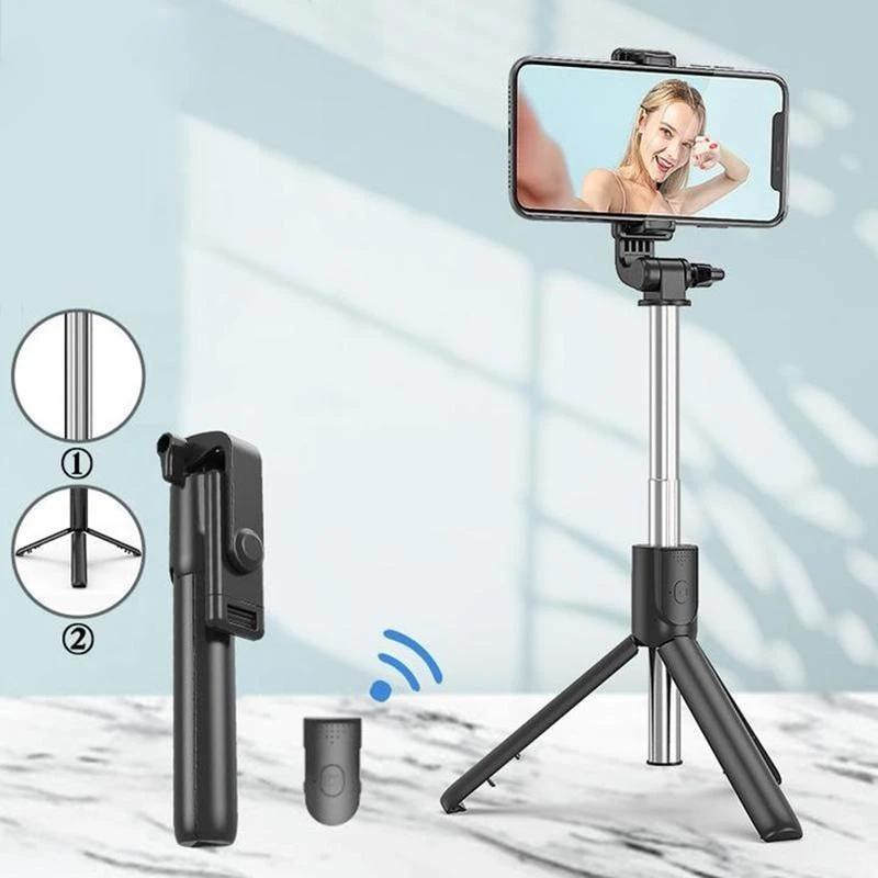 Gluschwein - Selfie-Stick mit Bluetooth-Fernbedienung