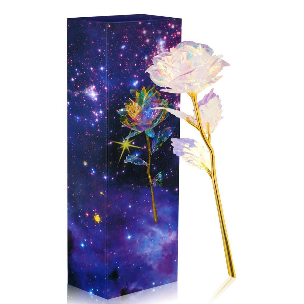 Gluschwein - Bunte Galaxy Rose mit Liebe