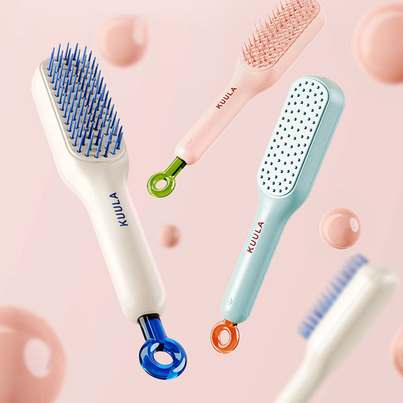 GlowComb - Peine masajeador antiestático autolimpiable [50 % de descuento]