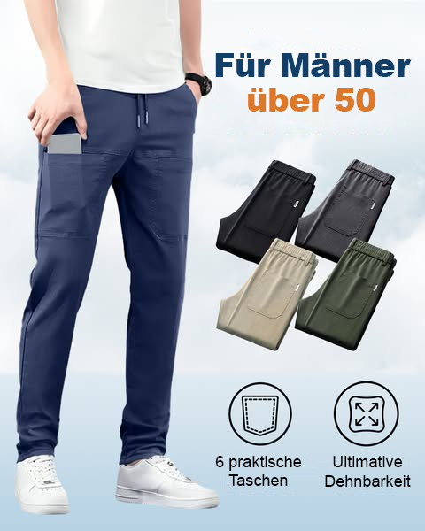 👖Letzter Tag 50% Rabatt!🏆MultiPants – Hochelastische, strapazierfähige Cargohose mit vielen Taschen
