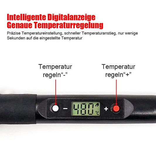 Gluschwein - 800W Digitalanzeigethermostat elektrisches Bügeleisen