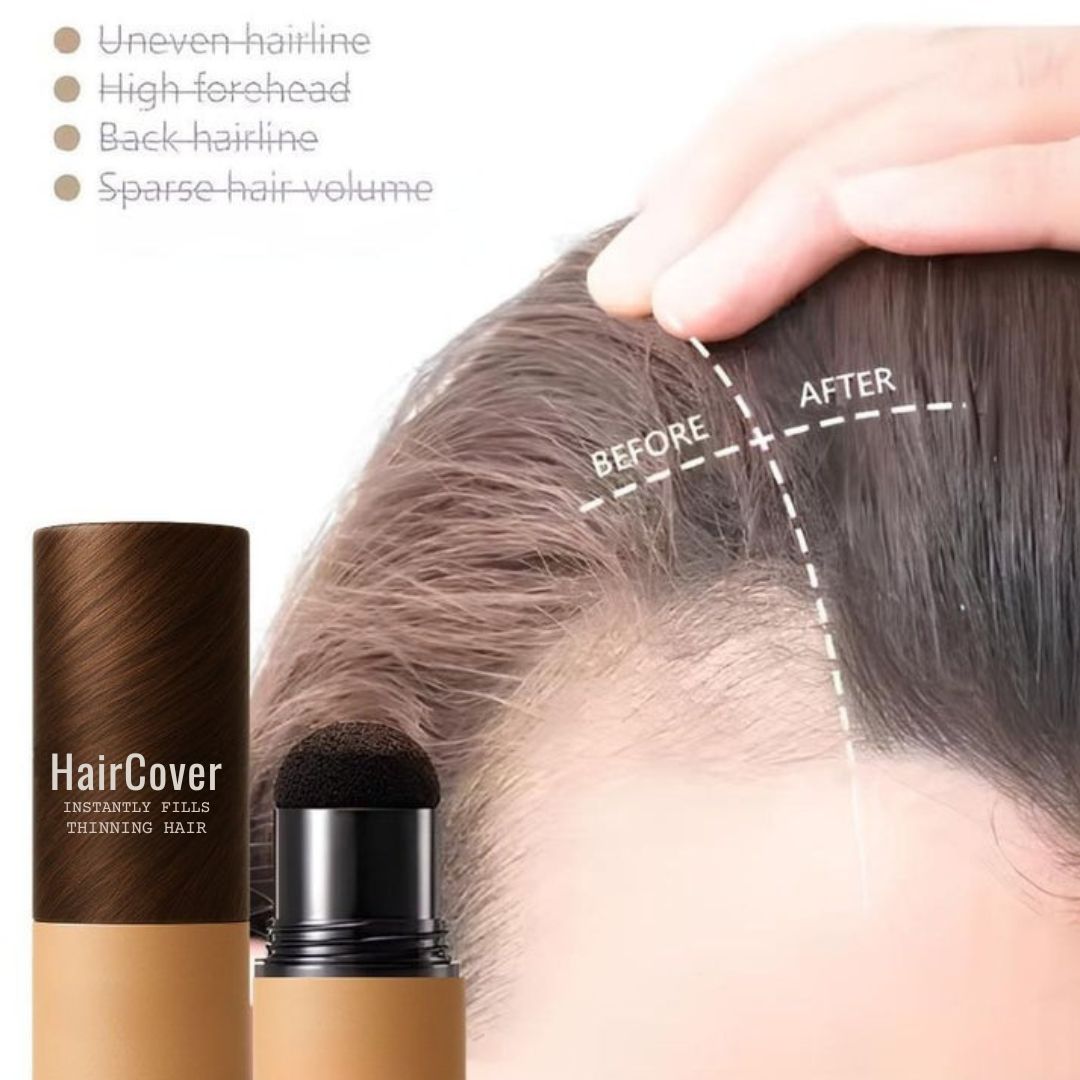 HairCover - Füllt dünner werdendes Haar sofort für einen vollen, natürlichen Look auf [1+1 GRATIS]