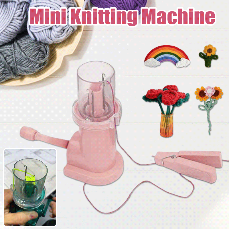 KnitCord - Schnellstrickmaschine für I-Cord — Schneller I-Cord-Macher mit perfekter Spannung