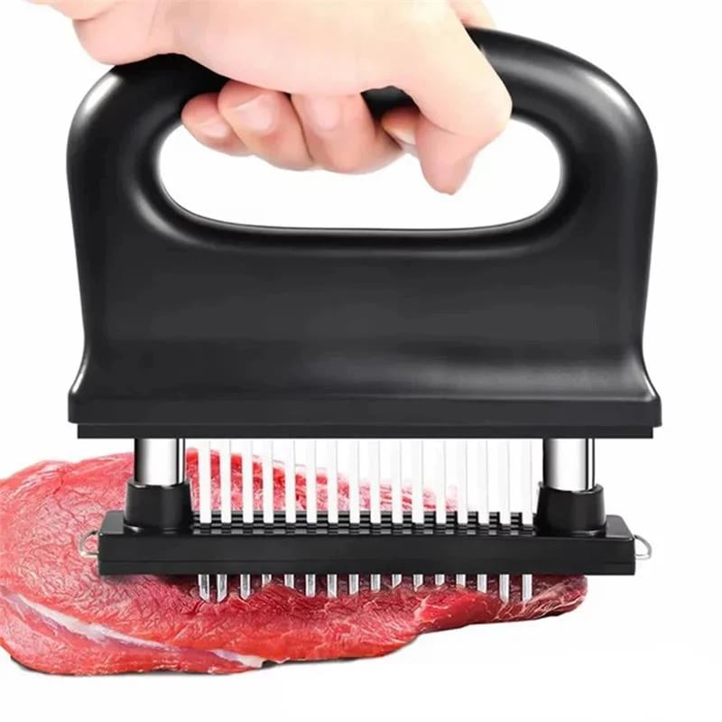 Meat Tenderizer - 48 Klingen aus Edelstahl – in Sekundenschnelle zart machen