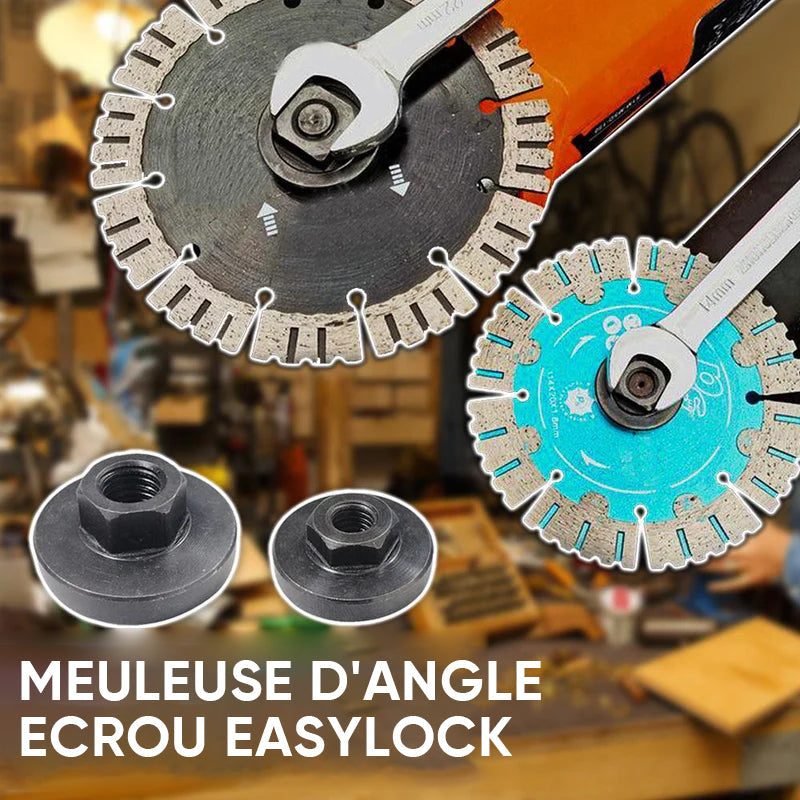 Gluschwein - Ecrou Easylock pour meuleuse d'angle