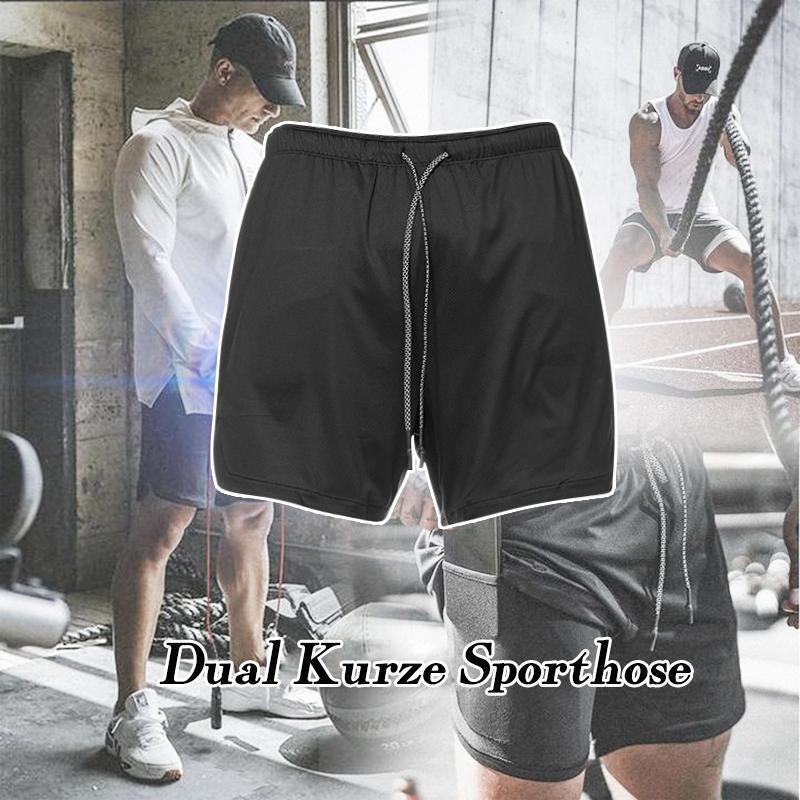 Gluschwein - 2 in 1 Shorts Sicherheitstasche Fitness-hose