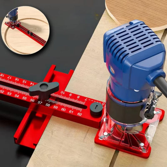 Gluschwein - Router Guide - 3-in-1-Führungsschiene für Oberfräsen