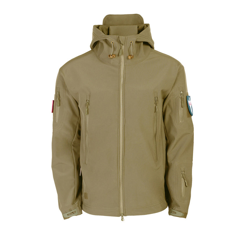 Gluschwein - Wind- und wasserdichte Jacke (Herren) Khaki