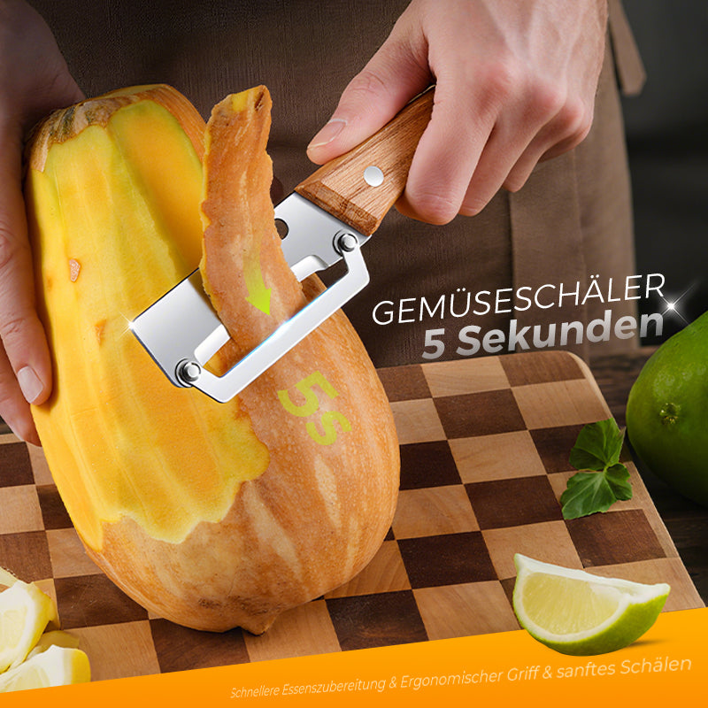 Gluschwein - 🥕 2+1 GRATIS! 🔥 Multifunktionaler Gemüseschäler für Die Küche – Edelstahlklinge, Ergonomischer Griff & Ideal Zum Schälen Von Obst & Gemüse ✨