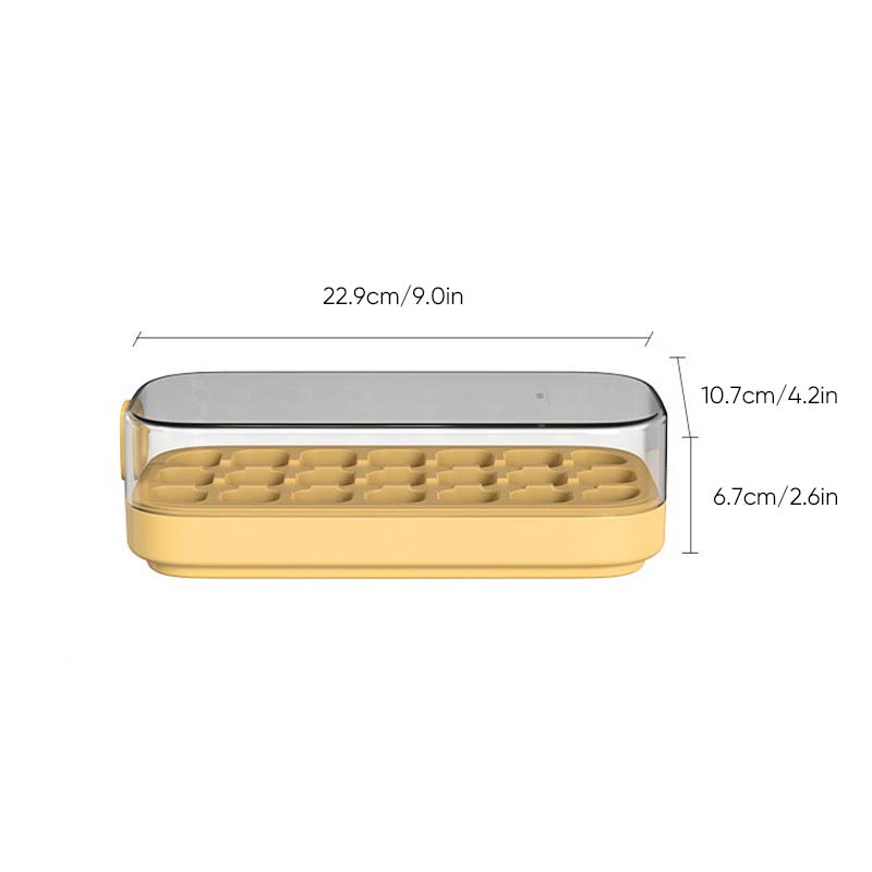 Gluschwein - Eiswürfelform aus Silikon im Press-Stil