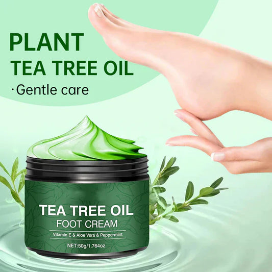 Gluschwein - 🌿 Beruhigende Fußcreme mit Aloe Vera und Teebaumöl