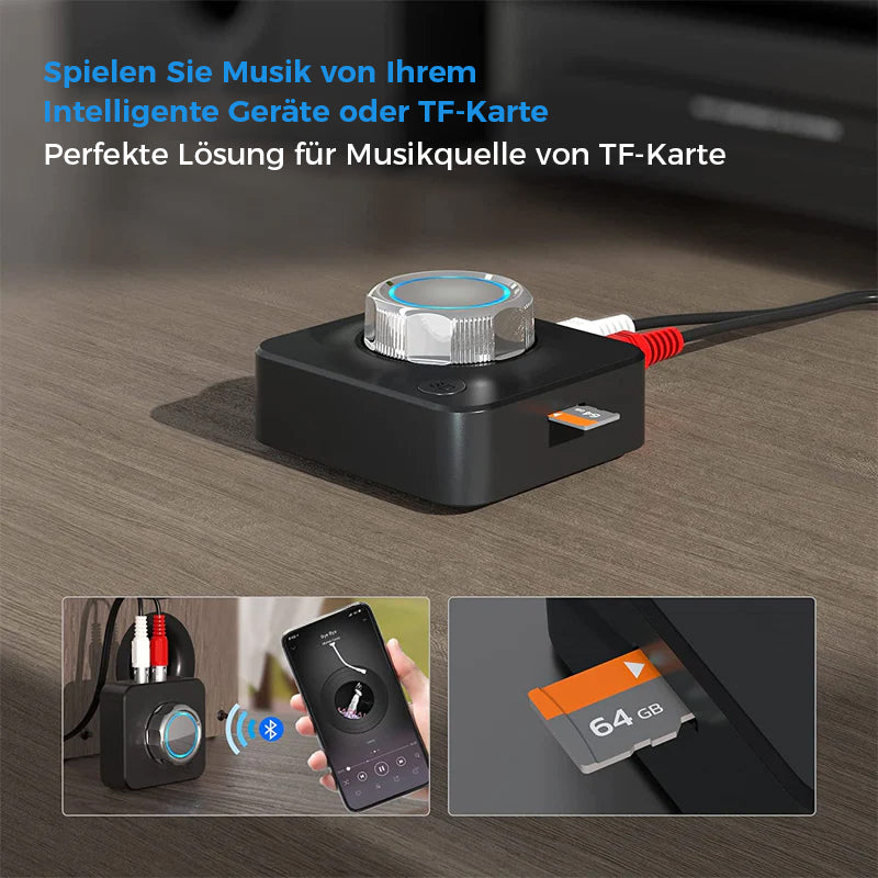 Gluschwein - Bluetooth 5.0 Audio-RCA-Empfänger