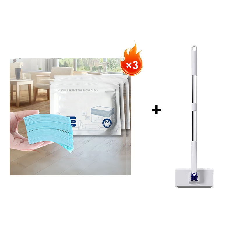 Gluschwein - ✨ Wasserlösliche Bodenreinigungstücher, 30 Stück – Kein Abmessen, glänzende Böden – Über 50.000 verkauft – praktisch, schnell & streifenfrei für alle Böden 🏠