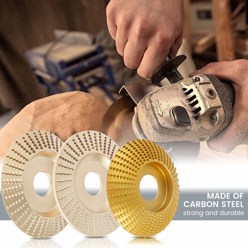 CarvingDisc - Ensemble de disques de sculpture sur bois - Précision et efficacité pour vos créations
