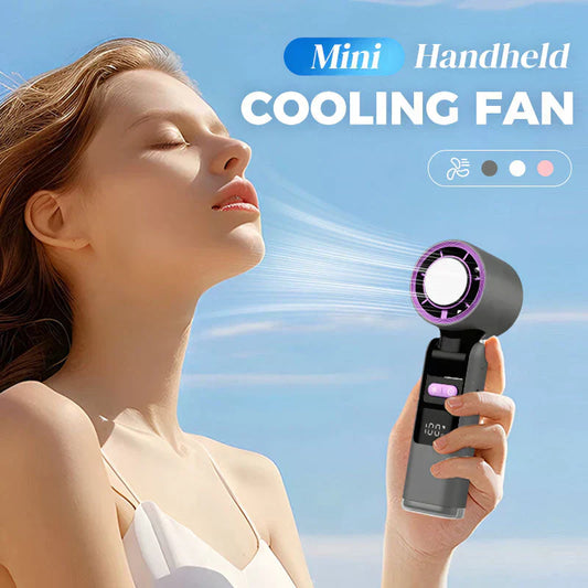 Gluschwein - 🌞Sommer-Sonderangebot – 50 % Rabatt!!🥳❄️Tragbarer tragbarer und faltbarer leiser Ventilator