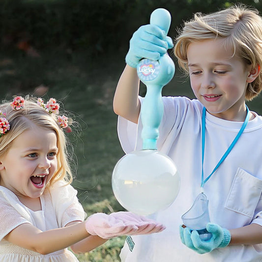 Gluschwein - Bubble Wand - Nebelgefüllte Blasen mit Licht und Musik