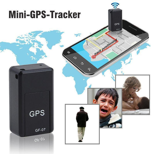 Gluschwein - GPS Tracker,Magnet Mini GPS Locator Anti-Thief GPS Tracker