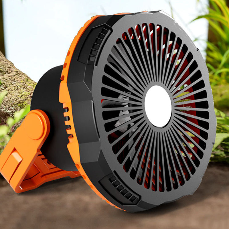 Gluschwein - Tragbarer Camping-Ventilator mit LED-Licht