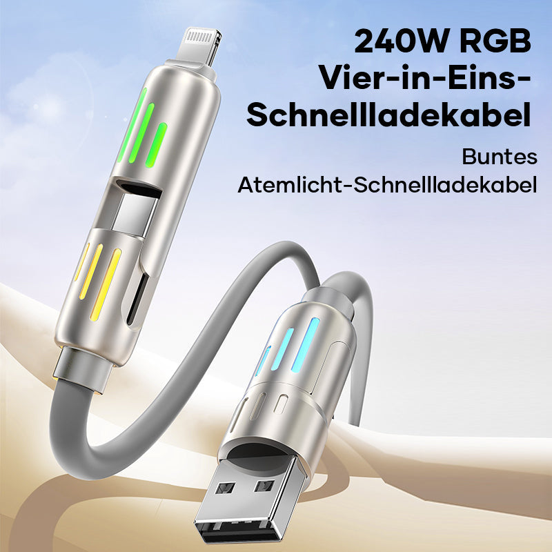 Gluschwein - 240W 4-in-1 USB-C-Kabel