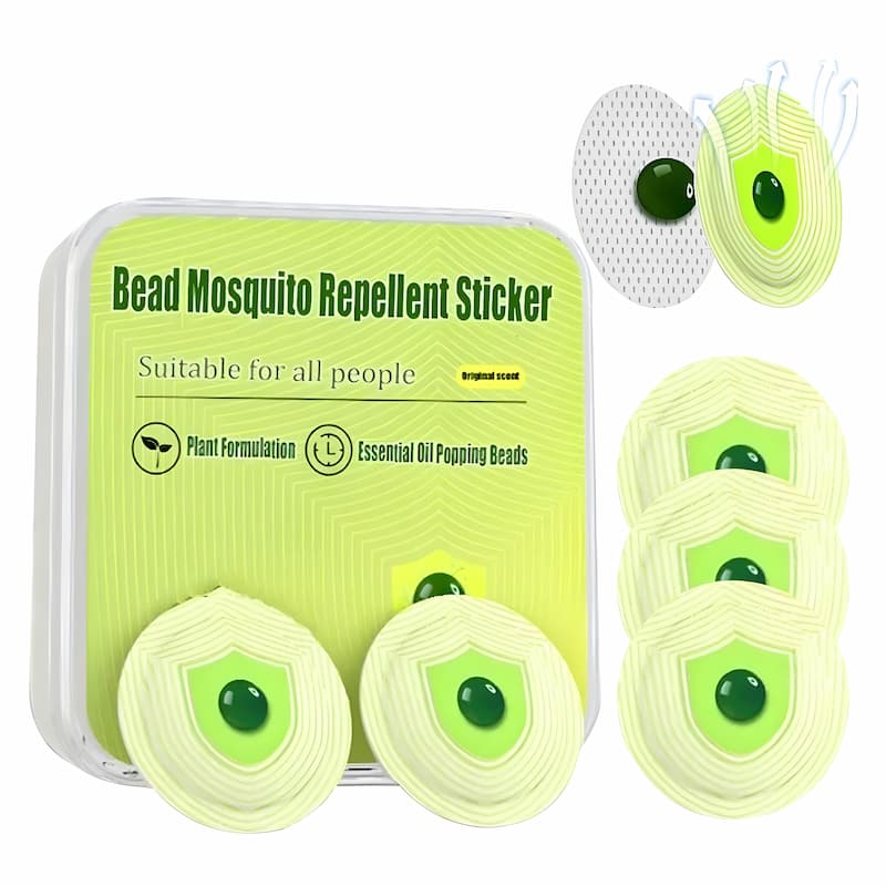 MosquitoPatch - Apósitos antimosquitos con aroma a hierbas [10 unidades]