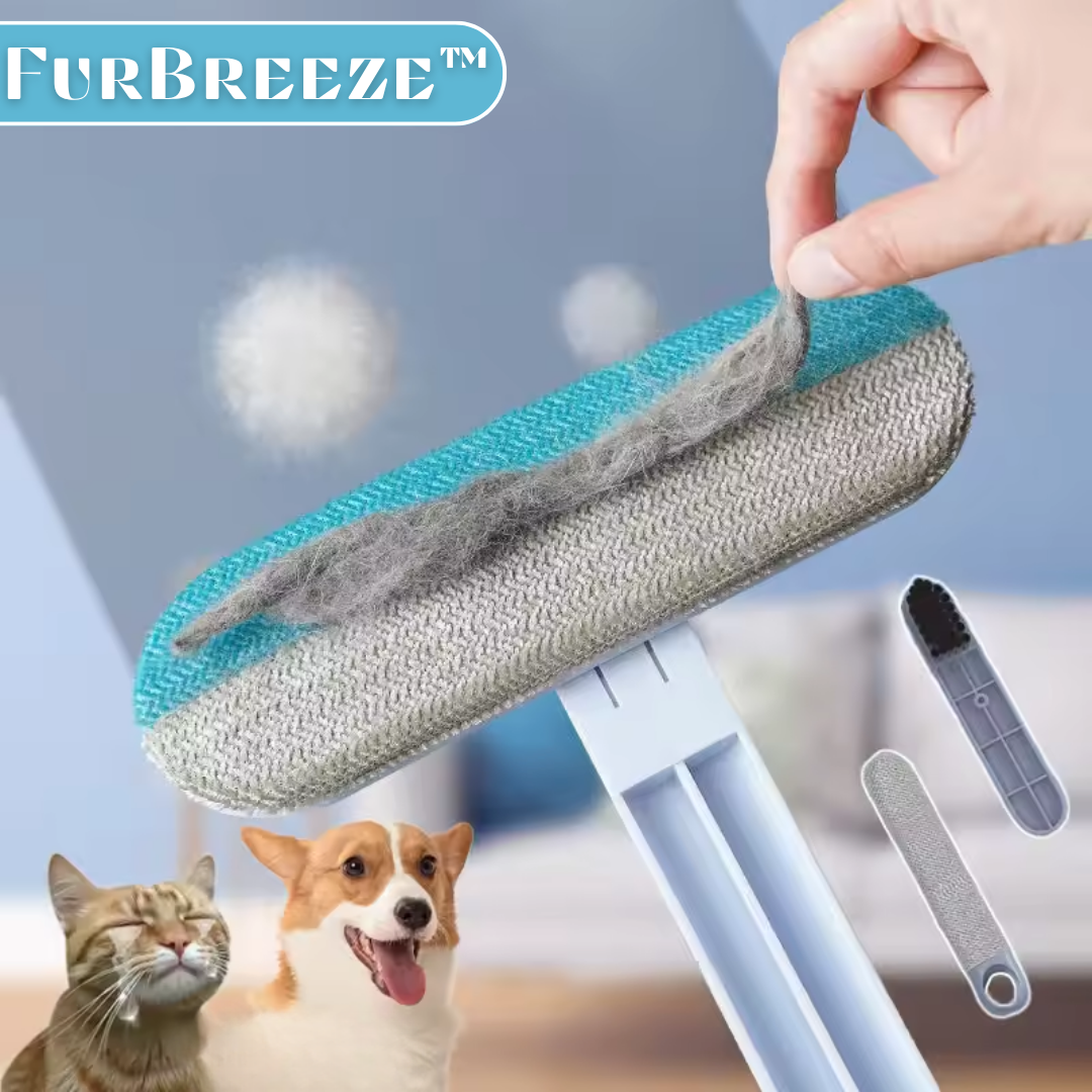 FurBreeze | Haareentfernungsbürste für Haustiere