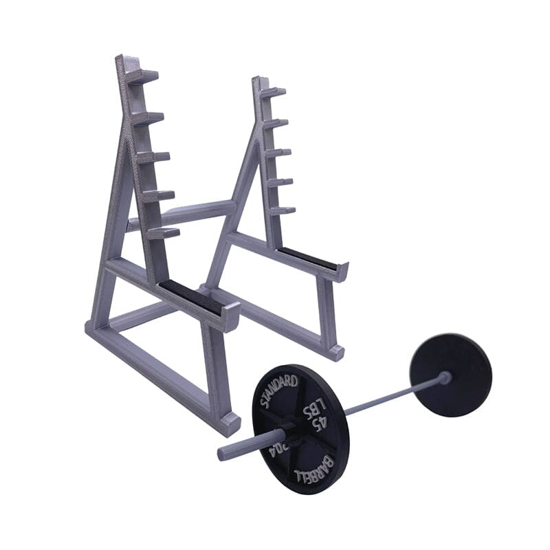 Gluschwein - Squat Rack Stifthalter barbell + pen holder