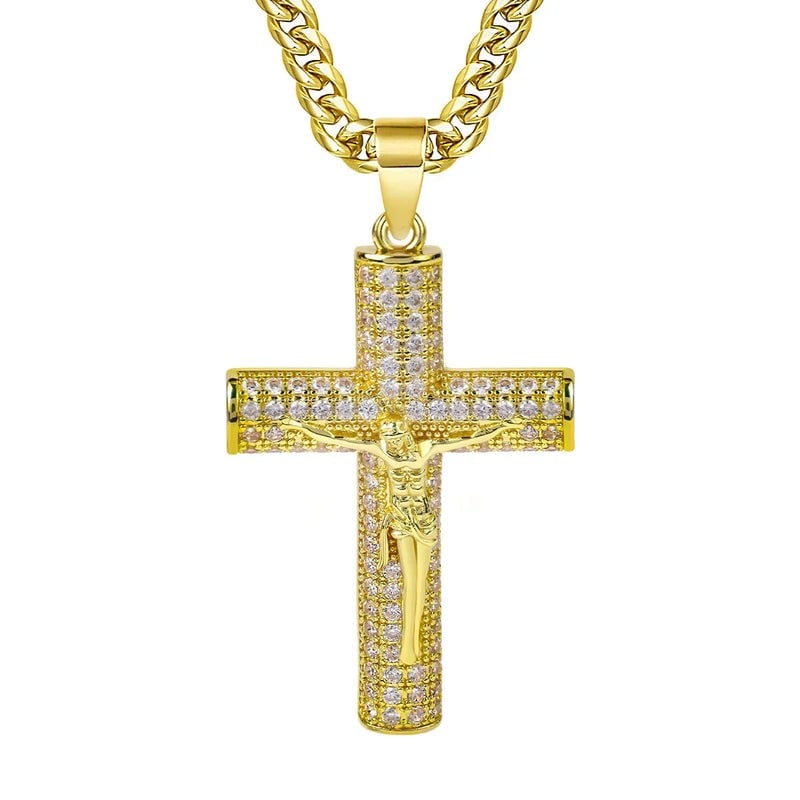 Gluschwein - 🎁Früher Weihnachts-Hot-Sale – 48% RABATT! 🎅✝️Jesus-Kruzifix-Anhänger-Halskette