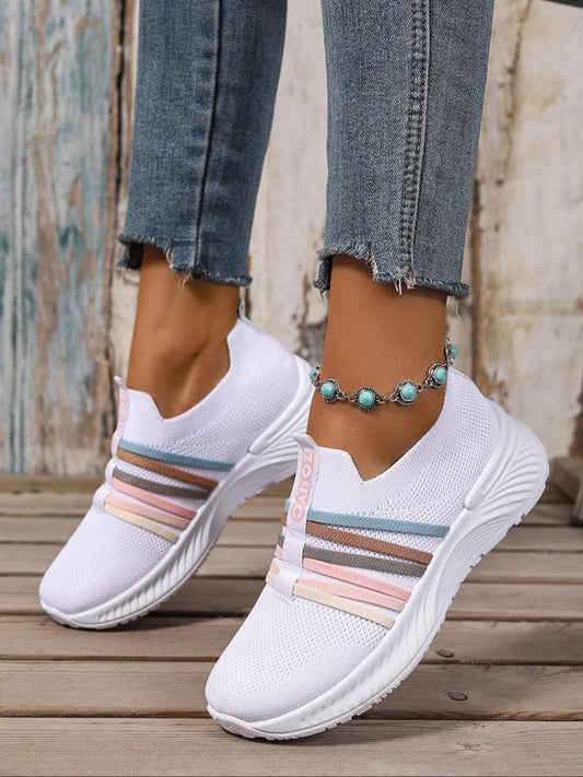 Gluschwein - 👟 60% RABATT! 🏃 Atmungsaktive Damen-Sneaker aus Mesh zum Hineinschlüpfen – Leicht, Bequem & Perfekt Für Den Alltag 🌸
