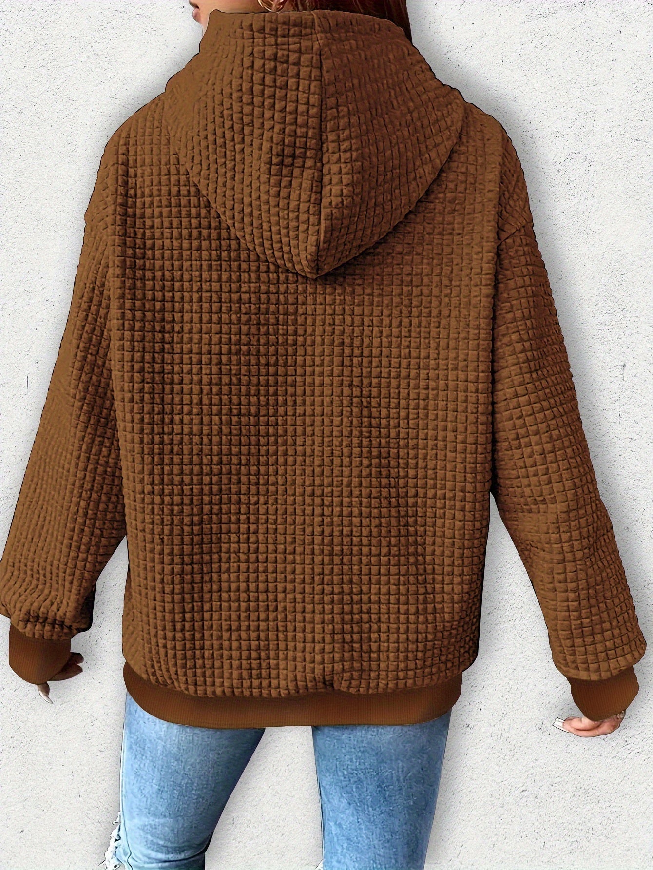 Urmela – Lässiger Polyester Kapuzenpullover Mit Taschen