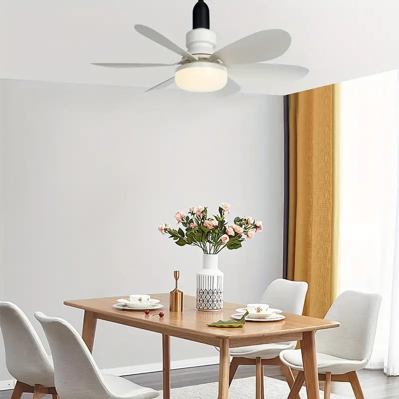Gluschwein - 🔥50% Rabatt🔥 2-IN-1 TRAGBARE DECKENVENTILATOR & LICHT mit Fernbedienung