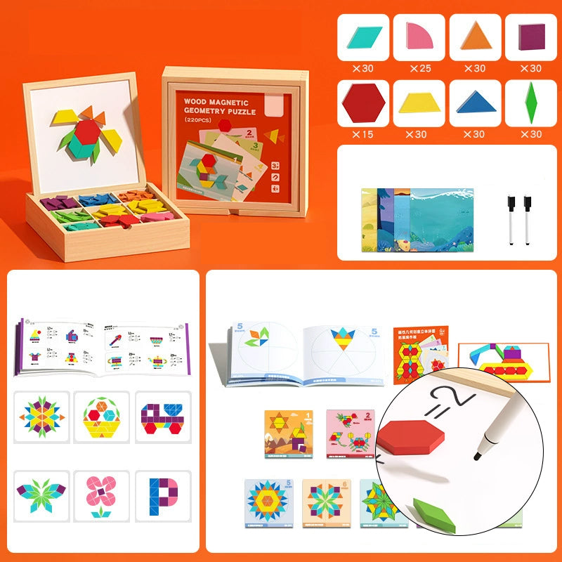 Kreatives Magnetpuzzle