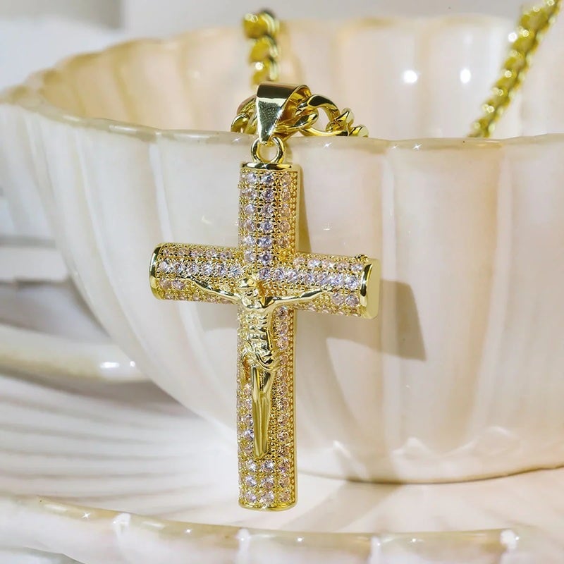 Gluschwein - 🎁Früher Weihnachts-Hot-Sale – 48% RABATT! 🎅✝️Jesus-Kruzifix-Anhänger-Halskette