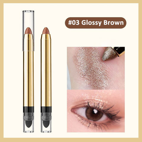 🔥Solange der Vorrat reicht 40 % Rabatt!🎉Metallic-Glitzer-Lidschattenstift