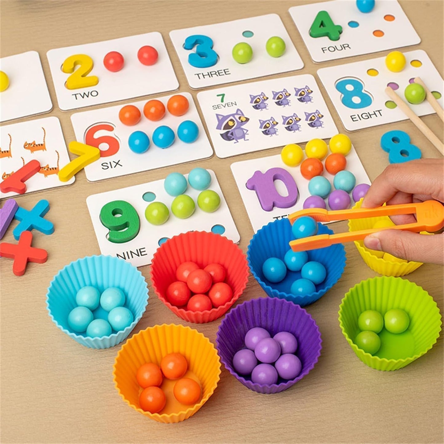 PlayMath - Montessori Mathe-Set — Spielerisch Mathe-Selbstvertrauen stärken