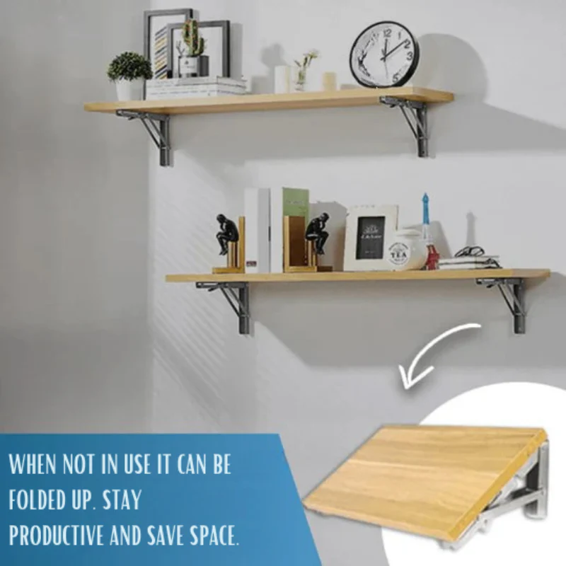 FoldBracket - Stabile, klappbare Halterung für optimale Raumnutzung [1+1 GRATIS!!]