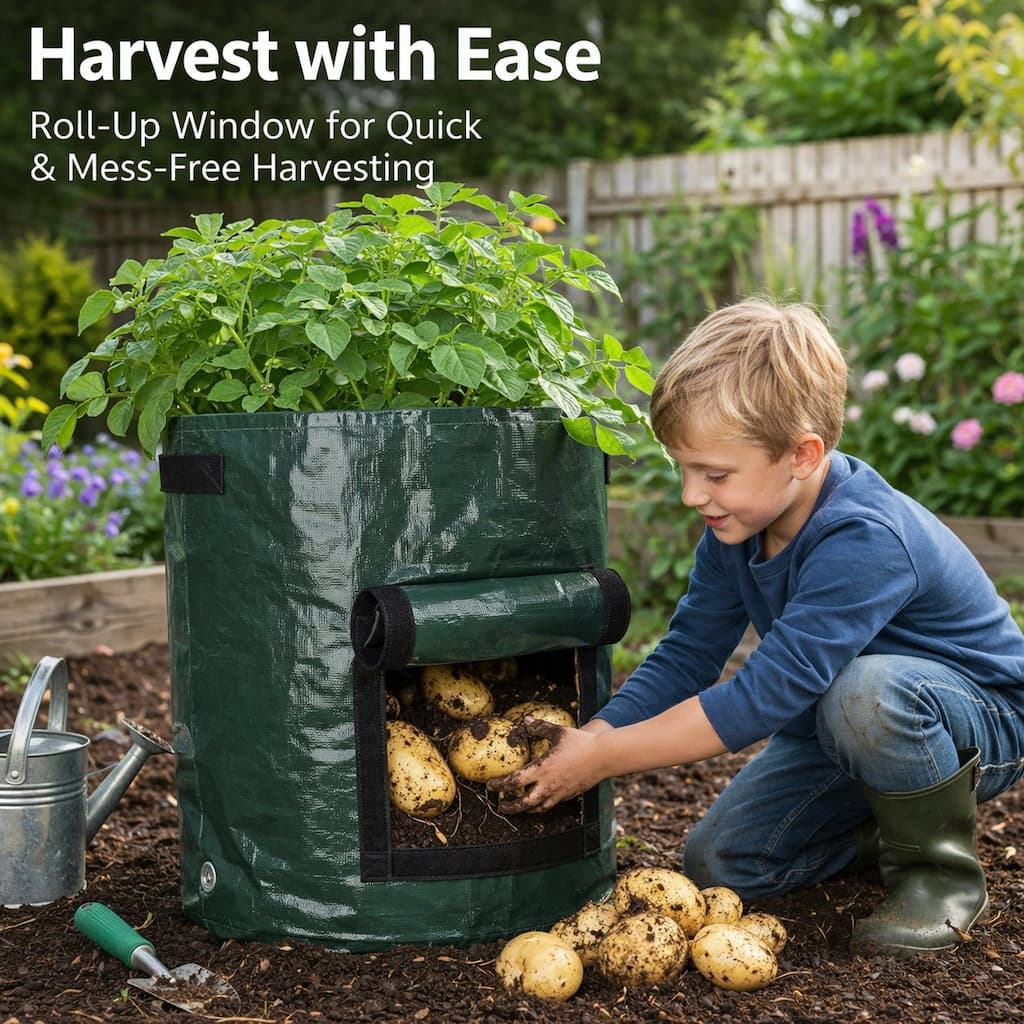Grow Bag - Kartoffelanbau-Tasche mit einfacher Ernte