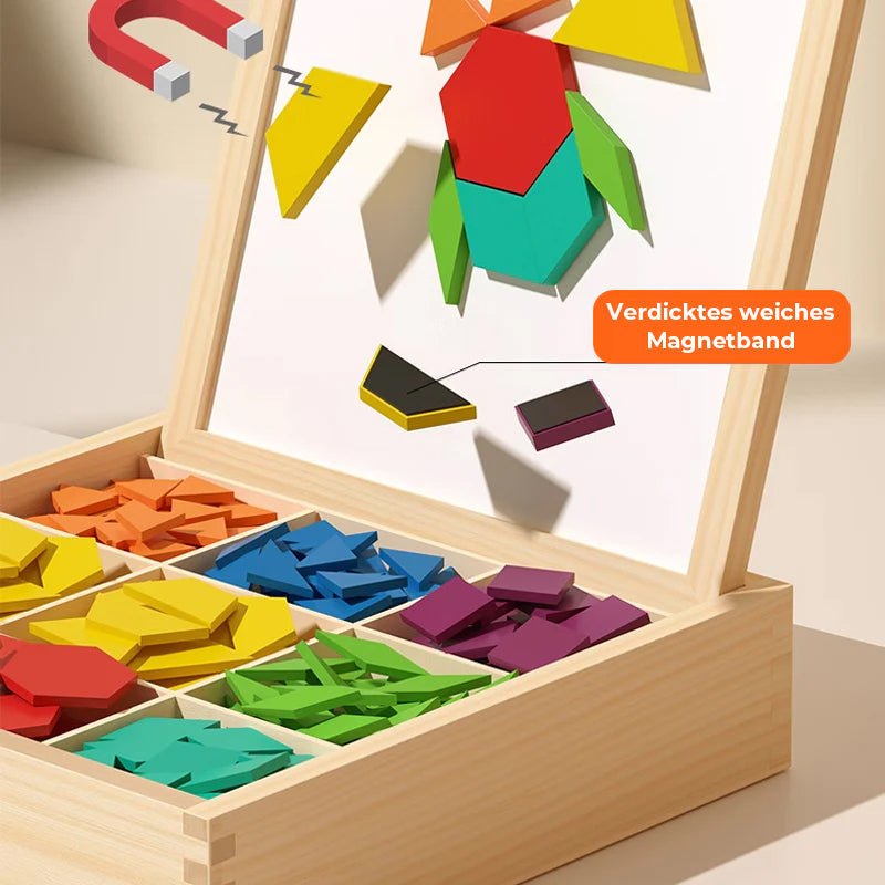 Kreatives Magnetpuzzle