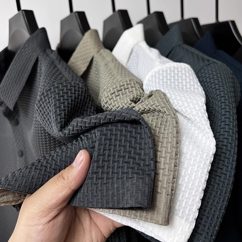 Gluschwein - Mesh Ice Silk Short Sleeve T-shirt Polo Shirt