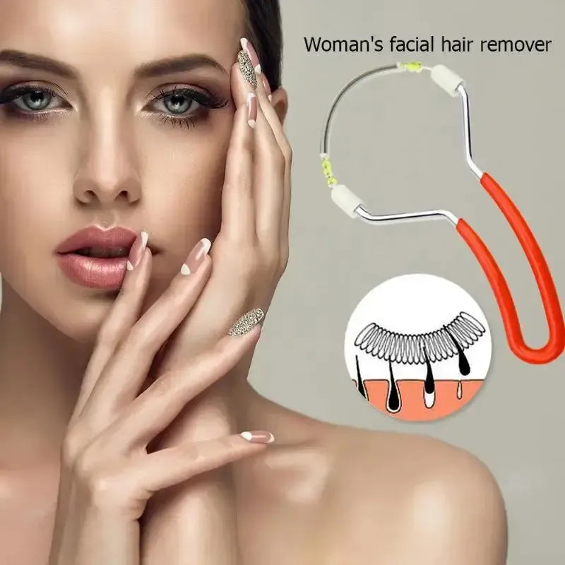 HairSpring - Federmechanischer Haarentferner – Sanft auch für empfindliche Haut