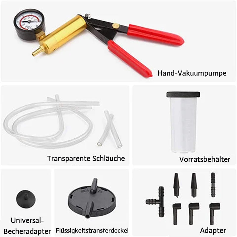 Gluschwein - Vakuumpumpe Bremsenbelüftungskit