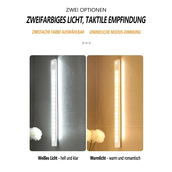 🔥Neujahrsangebot - KAUFEN 1 BEKOMMEN 1 GRATIS💡Lochfrei Smarte Sensorische Magnetische Wiederaufladbare LED-Leuchten