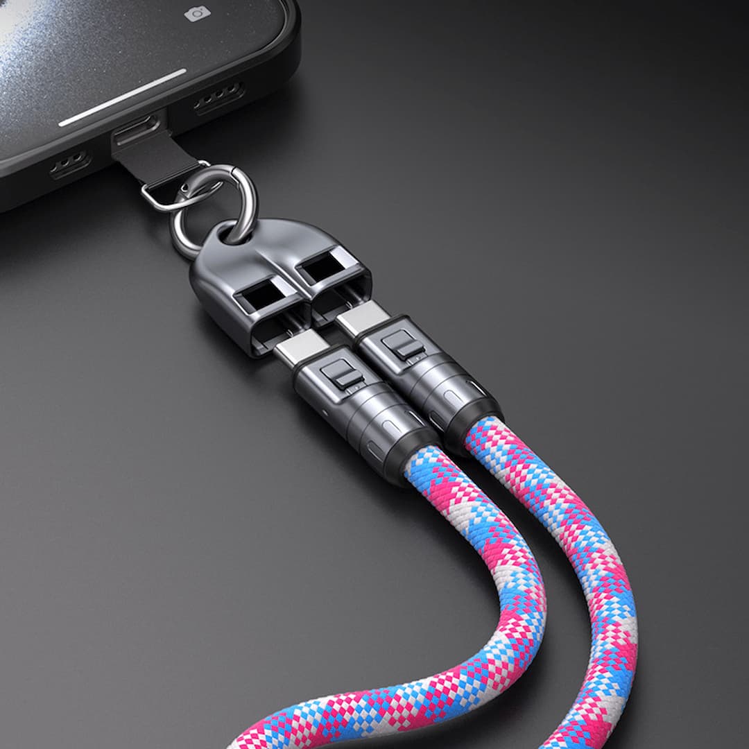 Gluschwein - ChargeStrap - 2-in-1-Kabel zum schnellen Aufladen für Wearables