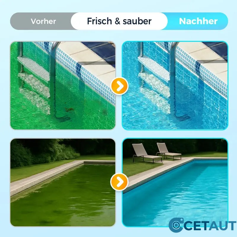 Kristallklarer Pool – ohne Chemie, mit Solarenergie! 🌞SOLARBETRIEBENER SCHWIMMENDER POOL-IONISATOR